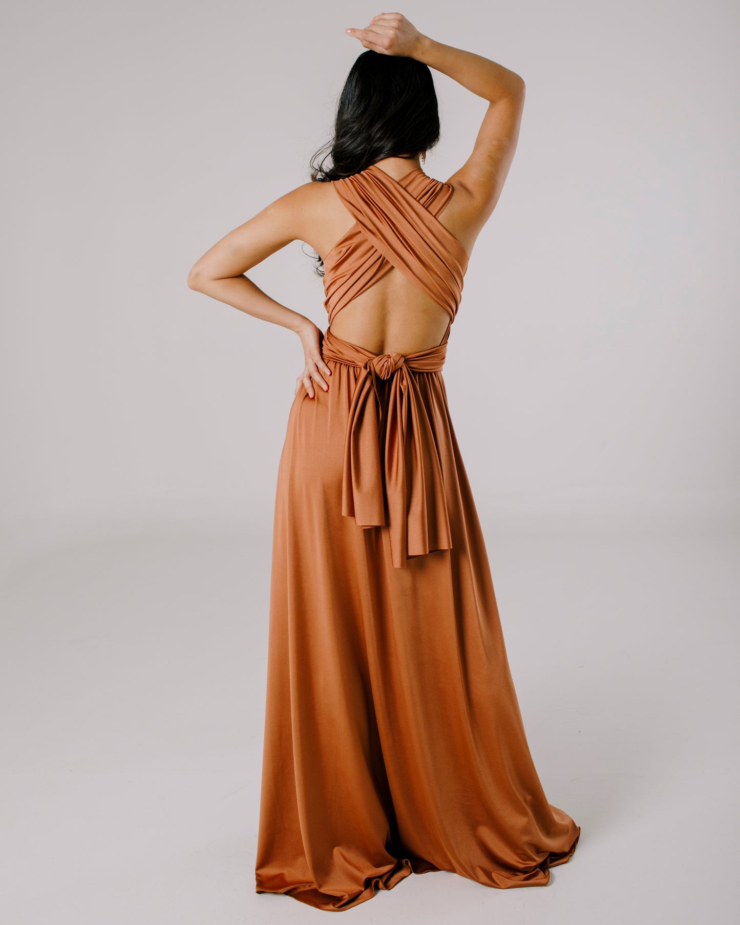 Vestido Largo Multiforma con Doble Abertura - Multiforma ADELA