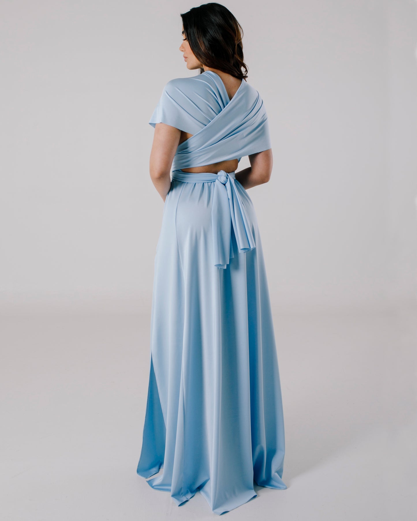 Vestido Largo Multiforma con Doble Abertura - Multiforma ADELA