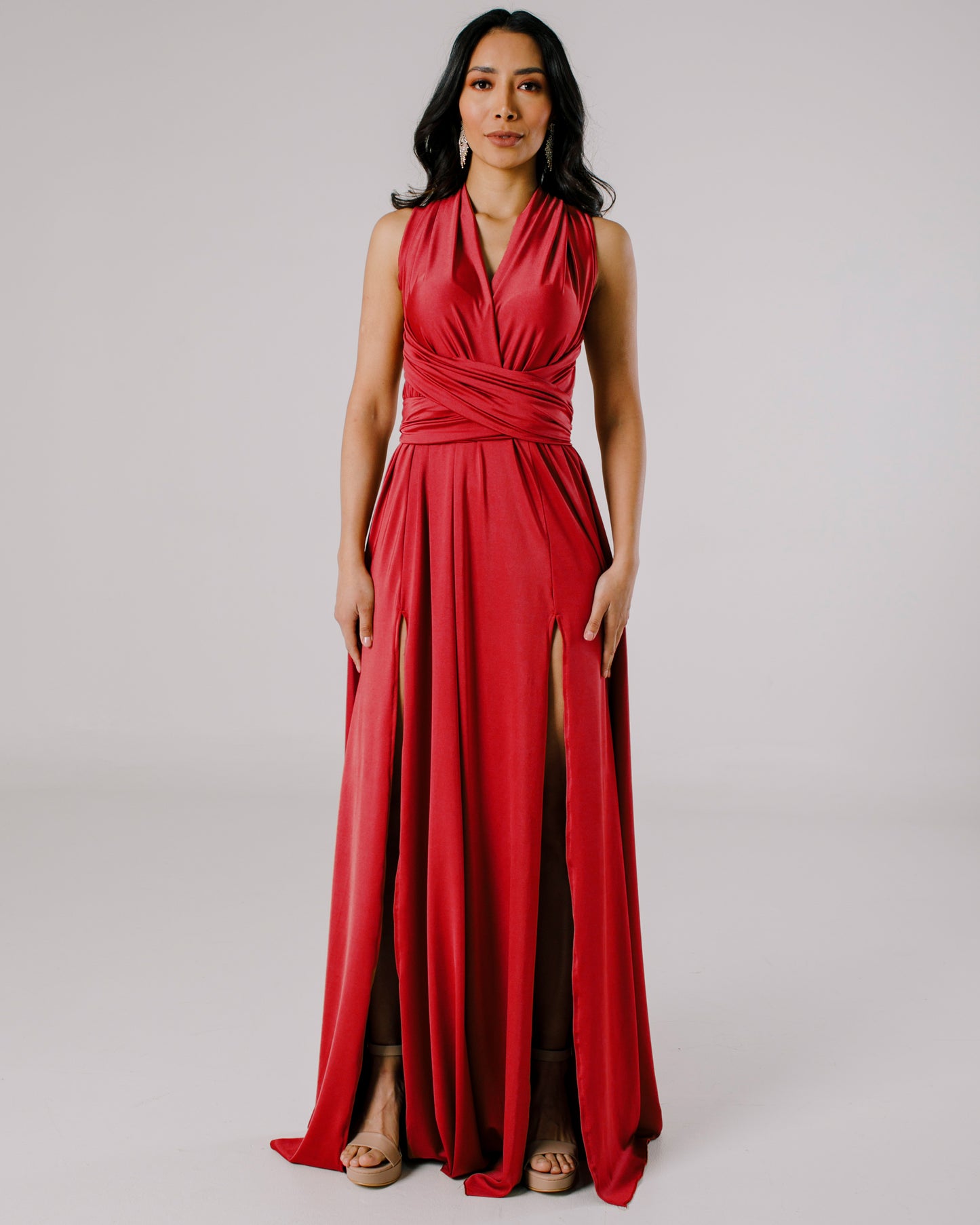 Vestido Largo Multiforma con Doble Abertura - Multiforma ADELA