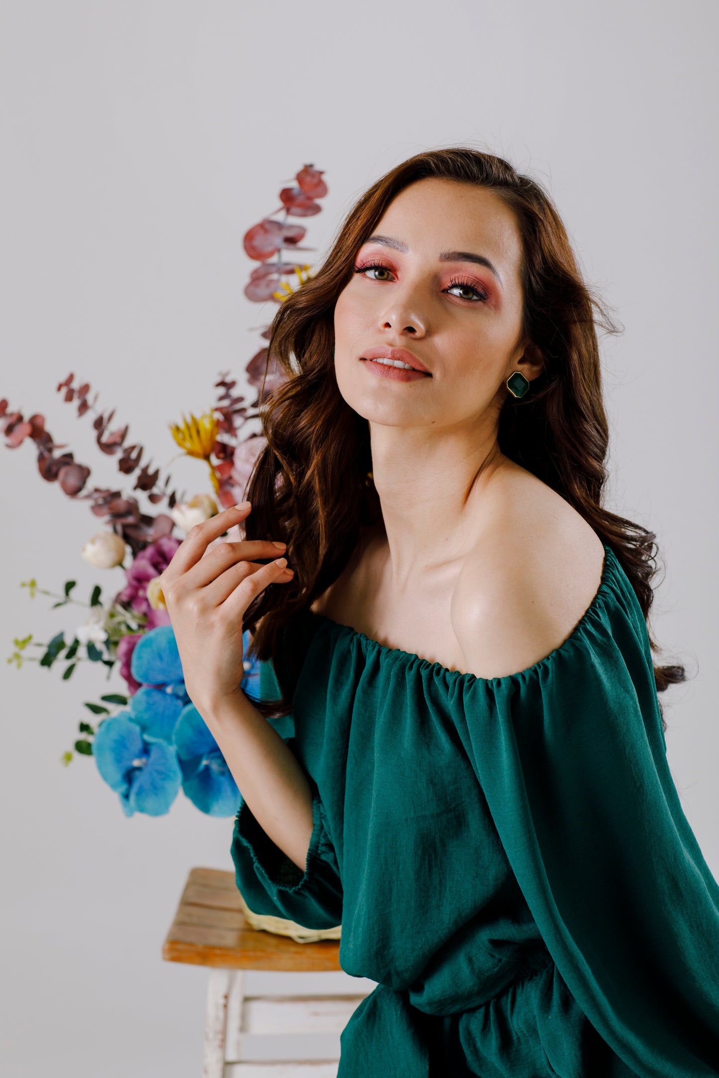 Vestido Con Mangas Dalila