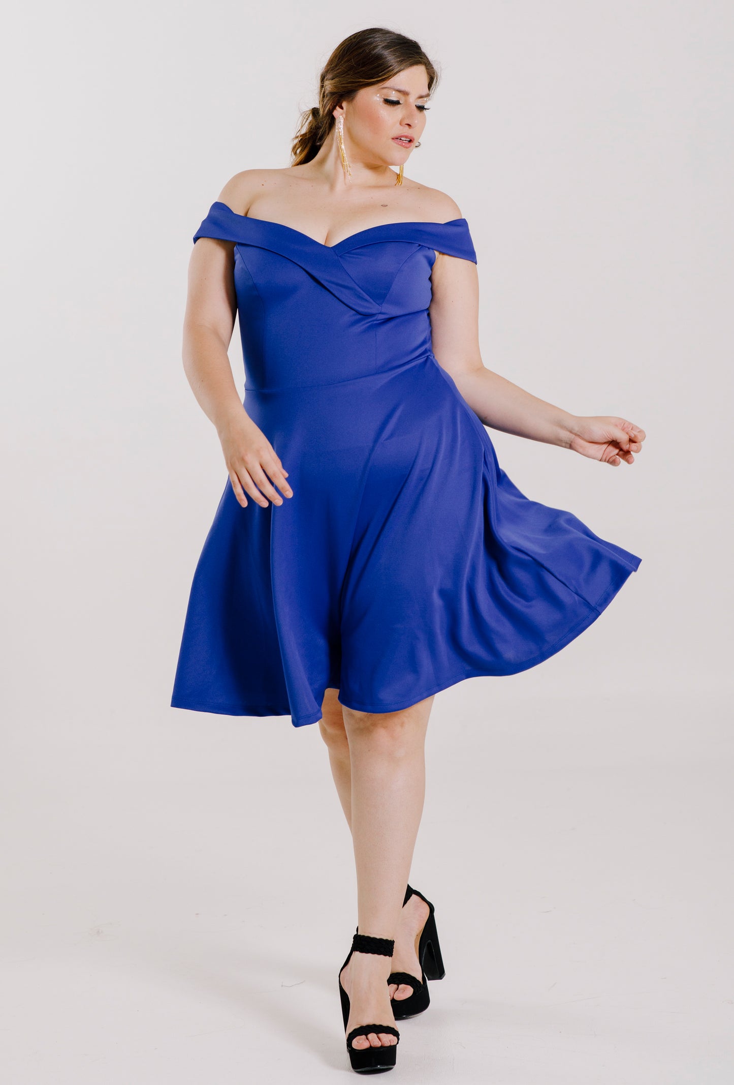 Vestido Circular Corto - FLOR