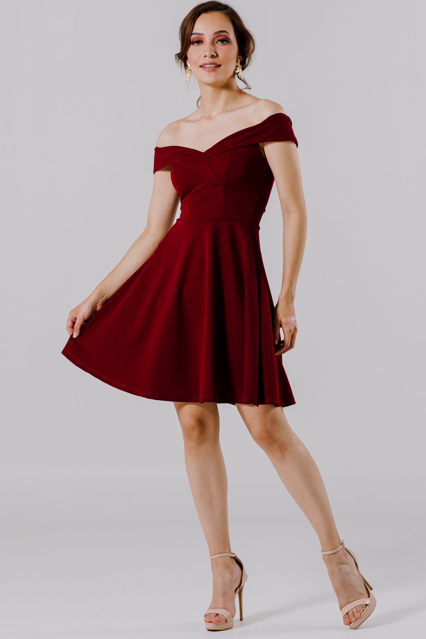 Vestido Circular Corto - FLOR
