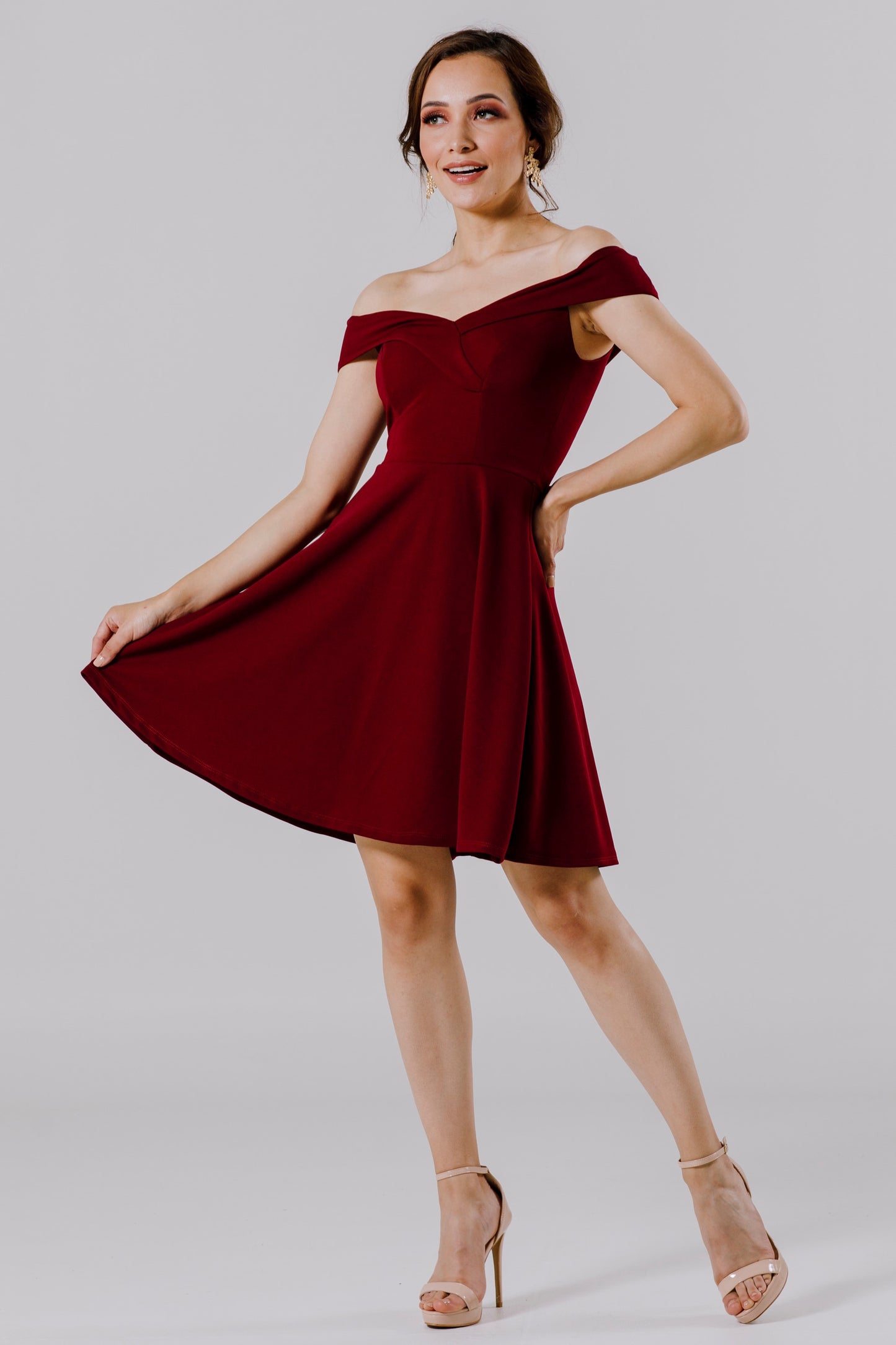 Vestido Circular Corto - FLOR