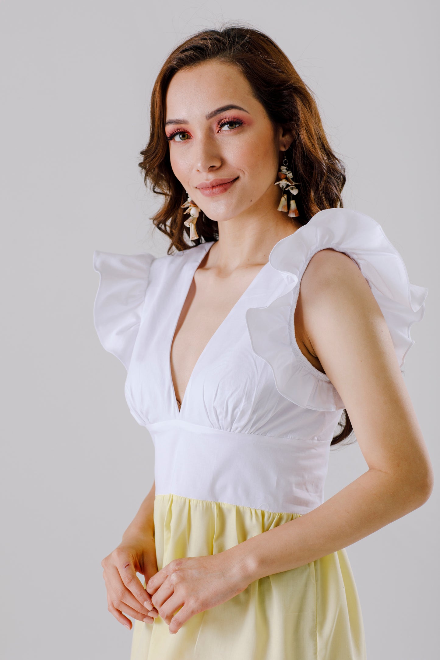 VESTIDO CORTO CON MANGAS - LULU