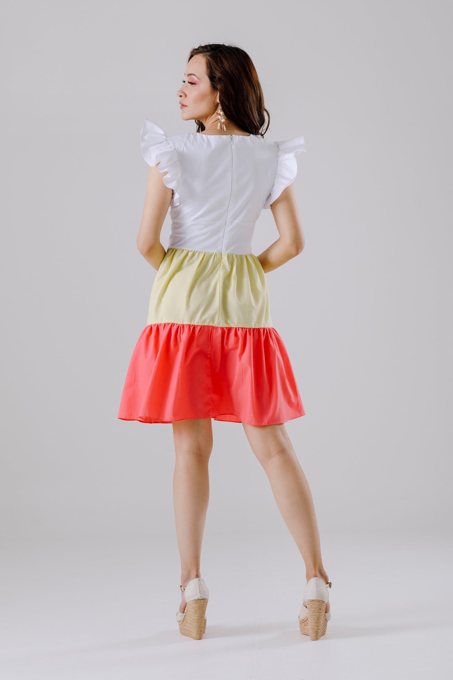 VESTIDO CORTO CON MANGAS - LULU