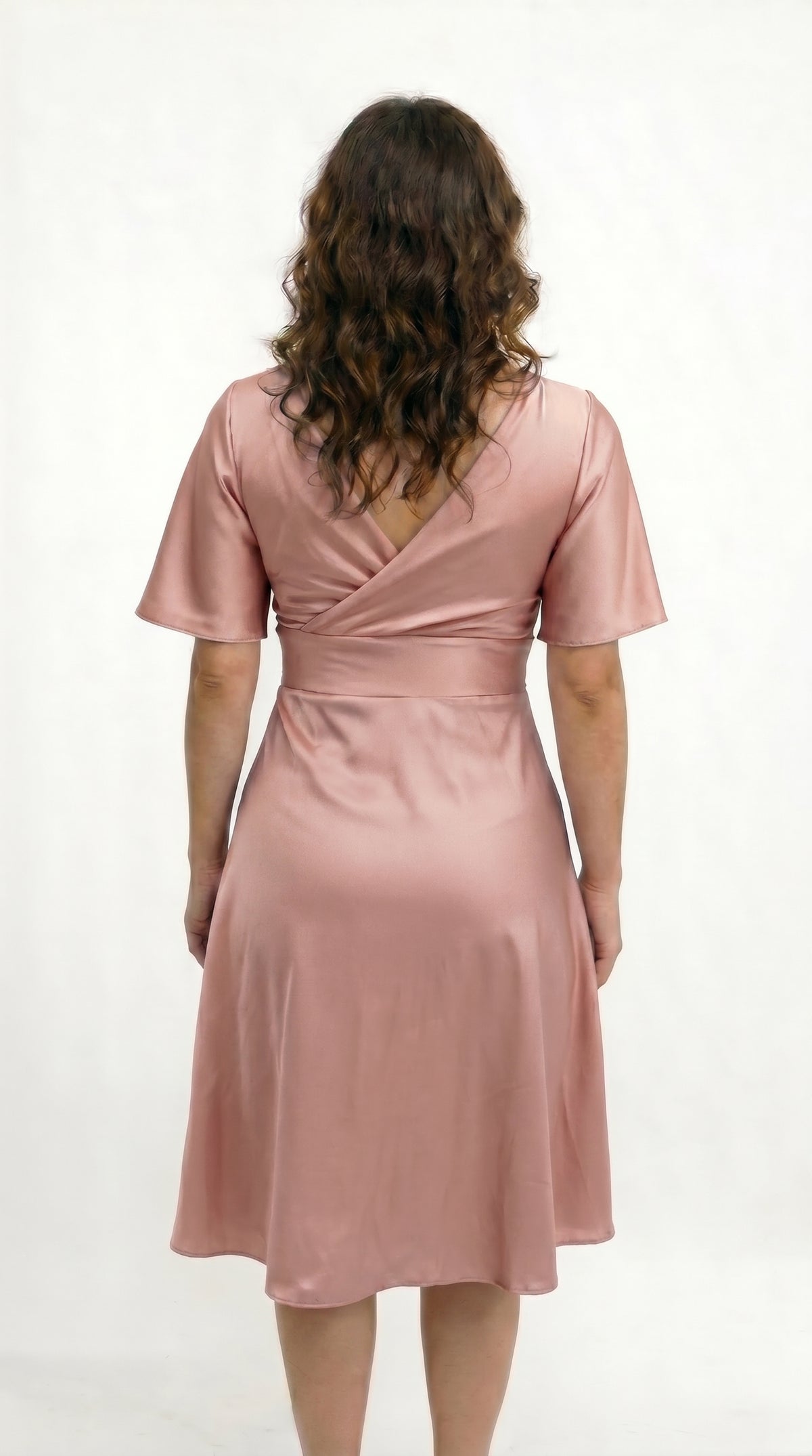 Vestido Corto con Manga - Cristina C