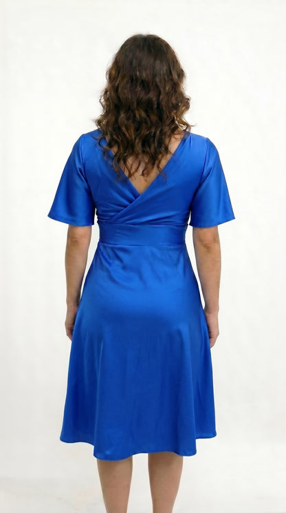 Vestido Corto con Manga - Cristina C
