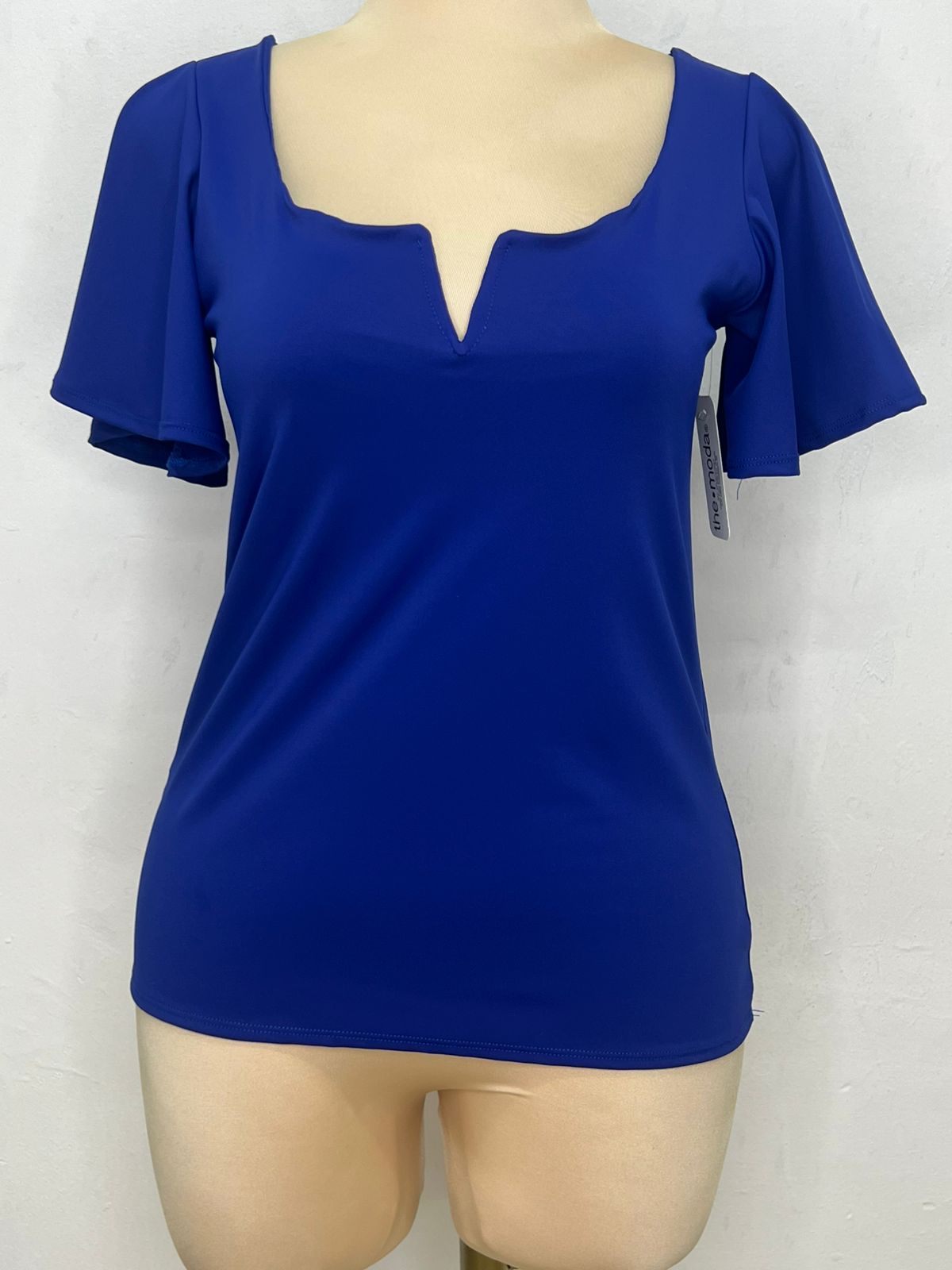 Blusa Casual con Cuello V - T51