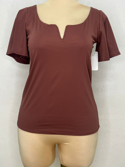 Blusa Casual con Cuello V - T51