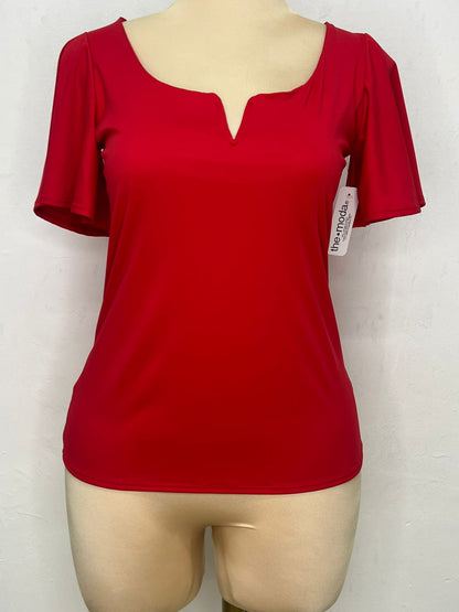 Blusa Casual con Cuello V - T51