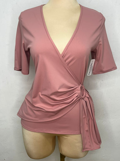 Blusa de Estilo Cruzado (Wrap) - T52